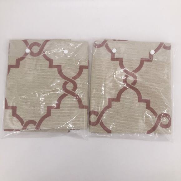 Madison Park Saratoga Valance Window Grommets Set - Picture 3 of 5